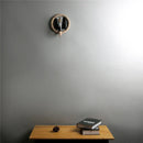 GobekUsa Hemp Rope Wall Lamp Retro Light Sconce for Living Room Stairs Vanity