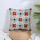 GobekUsa Boho Farmhouse Floral Square Pillow Cover Set of 2