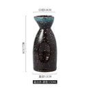 GobekUsa Ceramic Wine Sake Set with Heater and Dispenser