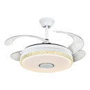 GobekUsa 42" Luxury Ceiling Fan Light with Remote Control for Bedroom and Dining Room