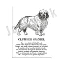 GobekUsa Dog Breeds Poster: Chinese Crested, Chesapeake Retriever, Brussels Griffon, + More