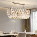 GobekUsa Crystal Chandelier Duplex Spiral Staircase Post-modern Luxury Light