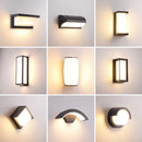 GobekUsa LED Radar Induction Wall Lamp for Hotel Garden, Modern Balcony Lights