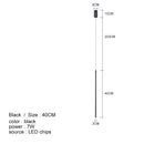 GobekUsa LED Line Chandelier: Nordic Creative Lighting for Living Room & Bedroom