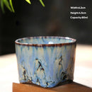 GobekUsa Japanese Kiln Transformation Ceramic Tea Cup Espresso Coffee Mug Pottery Kung Fu Teacup