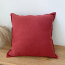 GobekUsa Linen Fringed Pillow Cover for Home Bed Sofa Decoration