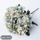 GobekUsa Hydrangea Branch Decor - High Quality Artificial Silk Flowers for Home Wedding Party