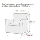 GobekUsa Accent Chair Cover Slipcover Stretch Sofa Couch Case
