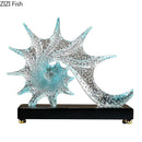 GobekUsa Bubble Conch Sculpture | Resin Desk Decoration | Home Room Aesthetic Decor