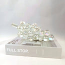 GobekUsa Crystal Glass Geometric Grape Decor Figurine Gothica