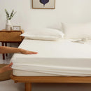 GobekUsa Cotton Fitted Sheet Set Cozy Bedsheet Pillowcases King Twin Queen Full Size