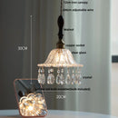 GobekUsa Crystal Glass LED Pendant Lamp: Modern Luxury Interior Lighting for Home Decor