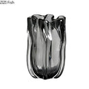 GobekUsa Glass Vase Hydroponics Desk Decoration Floral Arrangement Room Decor