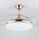 GobekUsa Ceiling Fans Light LED Remote Control DC Motor 36-48 Inch Cooling Summer Winter 110-220V
