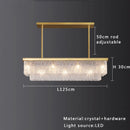 GobekUsa Elegant Crystal Glass Chandelier for Luxury Home Decor