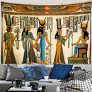 GobekUsa Egyptian Pharaoh Tapestry Wall Hanging - Boho Hippie Home Decor