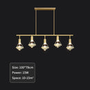 GobekUsa Diamond Crystal Pendant Light for Living Dining Room Décor