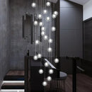 GobekUsa LED Chandelier: Modern Lighting for Living, Dining, and Staircase Areas