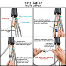 GobekUsa Crane Kitchen Faucet Three Ways Sink Mixer WF-0195