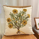 GobekUsa Luxe Embroidered Cushion Cover, Premium Decor Pillowcases