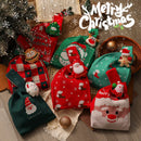 GobekUsa Christmas Knitted Apple Bag with Doll Handbag for Holiday Decoration and Children