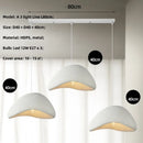 GobekUsa LED Wabi Sabi Chandelier: Modern Minimalist Pendant Light for Home, Dining, Living Room