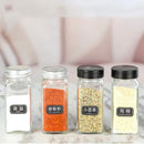 GobekUsa Glass Seasoning Jar Set Kitchen Spice Box Canister BBQ Bottle Jar