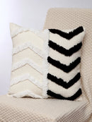 GobekUsa Geometric Chenille Embroidered Pillow Covers Boho Moroccan Style Decor