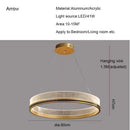 GobekUsa Black/Gold LED Pendant Lights | Modern Design for Home Lighting Decoration