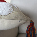 GobekUsa Boho Tassel Macrame Throw Pillow Covers - Luxury Home Decor for Bed Sofa