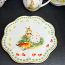 GobekUsa Easter Tulip Dinnerware Set & Serving Pieces for Home Kitchen.