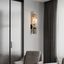 GobekUsa Copper Alabaster Wall Lamp: Post-Modern High-End Bedroom Lighting