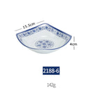 GobekUsa Blue and White Imitation Porcelain Dinner Set