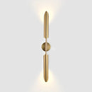 GobekUsa Gold LED Wall Lamp Indoor Copper Sconce for Living Room Bedroom