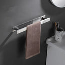 GobekUsa Black Steel Towel Hanger - Square Bathroom Towel Rack