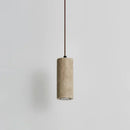 Yellow Travertine Retro Marble Pendant Light