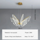 GobekUsa LED Butterfly Chandeliers: Modern Lighting Fixtures for Home Decor