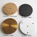 GobekUsa Gold Brass Ceiling Mount LED Pendant Lamp Base - 20cm