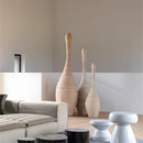 GobekUsa Bamboo Floor Lamp: Unique Rattan Light for Living Room, Bedroom, Teahouse Decor