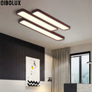 GobekUsa LED Ceiling Lights: Modern Nordic Kitchen Study Living Room Dimmable Remote Control