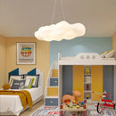 GobekUsa Acrylic Cloud LED Ceiling Chandelier for Living Room and Bedroom