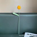 GobekUsa Handmade Knitted Crochet Tulips for Home Decor - Set of 1