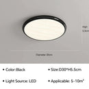 GobekUsa LED Ceiling Light: Nordic Minimalist Design, Remote Control, for Bedroom, Living Room