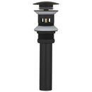 GobekUsa Gun Gray Waterfall Basin Faucet - Brass Hot Cold Sink Faucet