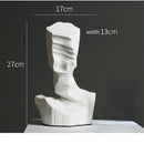 Abstract Resin Decoration GobekUsa - Elegant Art Sculpture for Office, Living Room & Desktop