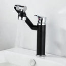 GobekUsa Gold Multifunction Bathroom Sink Faucet Hot Cold Water Mixer Deck Mounted