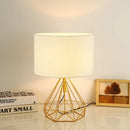 GobekUsa Geometric Table Lamp: Nordic Retro Design for Home Decor & Study Room Lighting