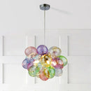GobekUsa Glass Bubble Chandelier Pendant Light for Living Room & Bedroom