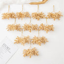 GobekUsa Golden Frost Artificial Branches for Home Decor, Wedding & Photography Background