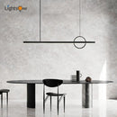 GobekUsa Geometric Copper Chandelier: Minimalist Bar & Restaurant Atmosphere
